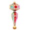 Miss Christmas 8.5 Inch Vintage Fair: Diamond Noel Christmas Tree Ornament , Christmas Decor Circus, Carnival, Christmas